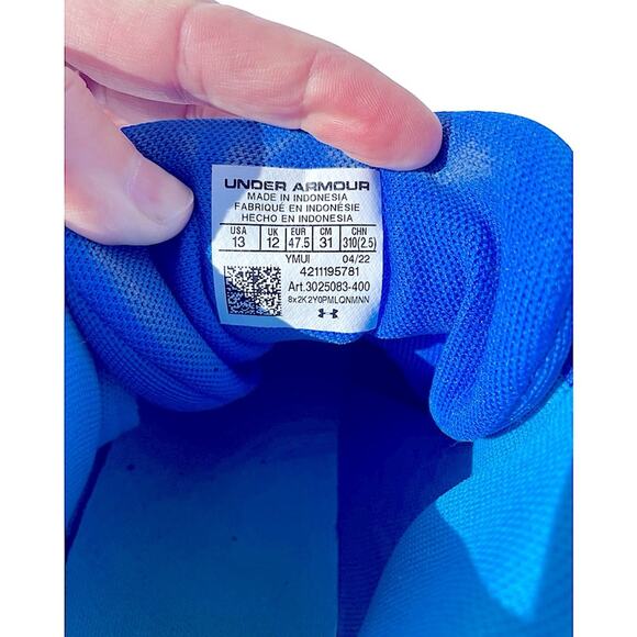 Under Armour Lockdown Cleats Spotlight Franchise 2.0 Size 13 - Picture 9 of 9